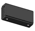 Соединитель линейный для треков Italline Fantom IT010-4013 black