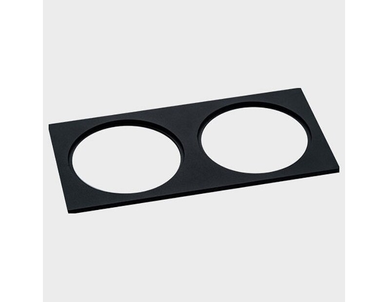 Рамка на 2 светильника Italline IT06-6016 IT06-6016 black FR2