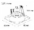 Встраиваемый светильник Italline IT07-7011 IT07-7011 white