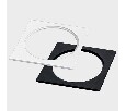 Рамка на 1 светильник Italline IT08 IT08-8033 white