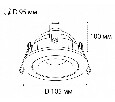 Встраиваемый светильник Italline M02-026 M02-026029 white