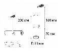 Светильник на штанге Italline M03-092 M03-092 black