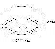 Накладной светильник Italline M04-525-175 M04-525-175 black 4000K