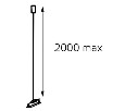 Подвес для трека Italline WSO WSO 37D white
