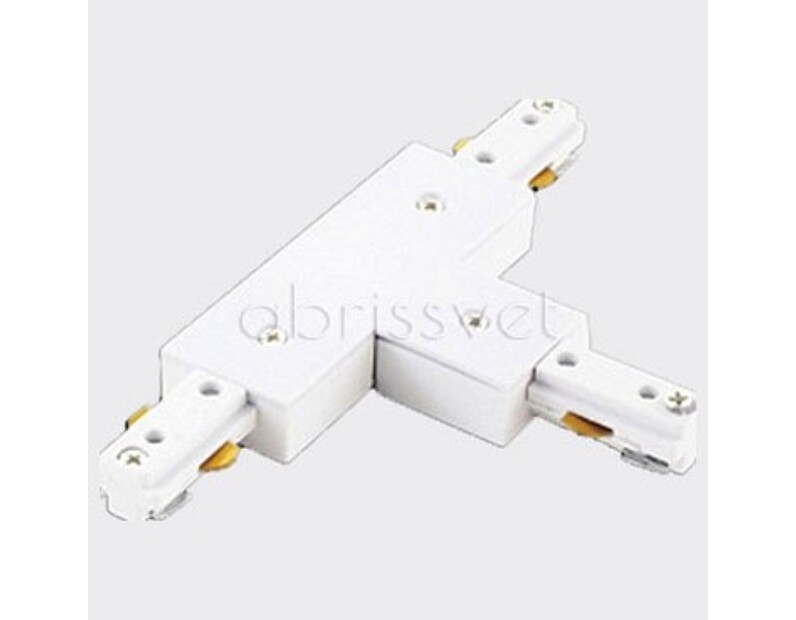 Соединитель T-образный для треков Italline WSO WSO 76 white