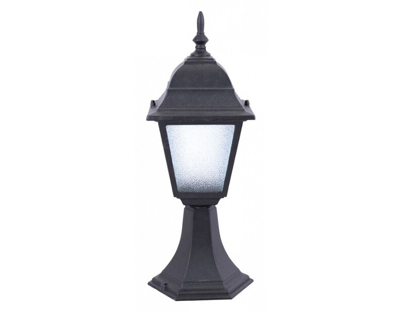 Наземный низкий светильник Arte Lamp Bremen A1014FN-1BK