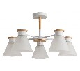 Люстра на штанге Arte Lamp Tyler A1031PL-5WH