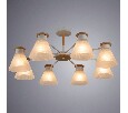 Люстра на штанге Arte Lamp Tyler A1031PL-8WH