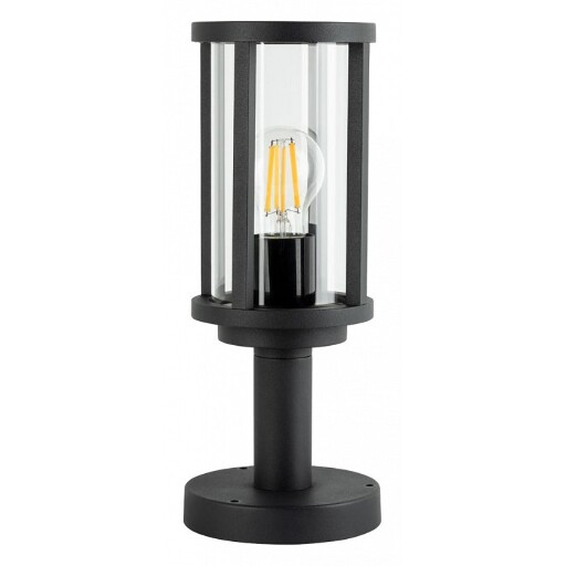 Наземный низкий светильник Arte Lamp Toronto A1036FN-1BK