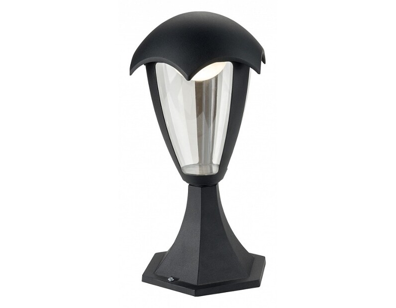 Наземный низкий светильник Arte Lamp Henry A1661FN-1BK