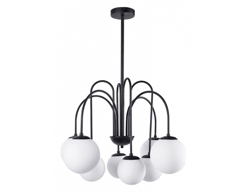 Люстра на штанге Arte Lamp Mebsuta A1675LM-8BK