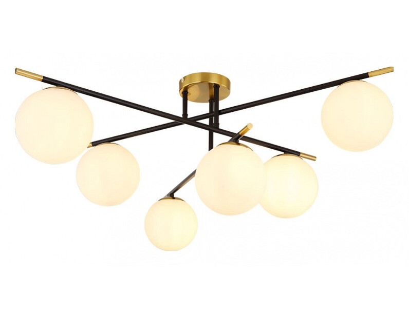 Потолочная люстра Arte Lamp Alcor A2224PL-6BK