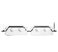 Подвесной светильник Arte Lamp Geneva A2341SP-4BK