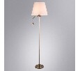 Торшер с подсветкой Arte Lamp Elba A2581PN-2AB