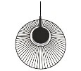 Подвесной светильник Arte Lamp Layla A2808SP-1BK