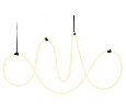 Подвесной светильник Arte Lamp Klimt A2850SP-80BK