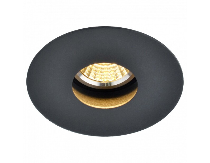 Встраиваемый светильник Arte Lamp Accento A3217PL-1BK