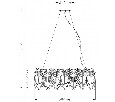 Подвесная люстра Arte Lamp Evie A4052SP-8SG