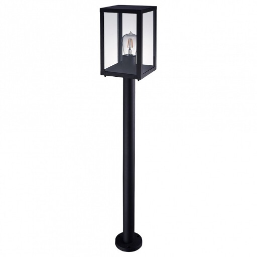 Наземный высокий светильник Arte Lamp Belfast A4569PA-1BK