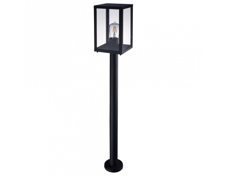 Наземный высокий светильник Arte Lamp Belfast A4569PA-1BK