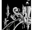 Подвесная люстра Arte Lamp Angelina A5349LM-8WH