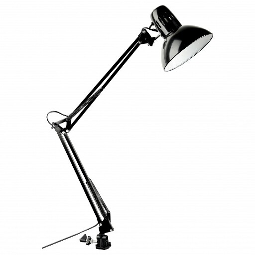 Настольная лампа офисная Arte Lamp Senior A6068LT-1BK