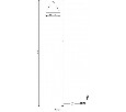 Торшер Arte Lamp David A7033PN-1BK