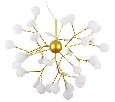 Подвесная люстра Arte Lamp Candy A7274SP-36GO