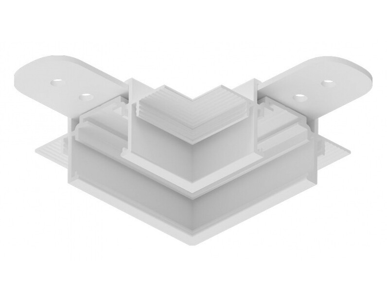 Соединитель угловой L-образный для треков накладных Arte Lamp Optima-Accessories A731633