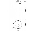 Подвесной светильник Arte Lamp Matisse A7741SP-1AB