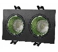 Встраиваемый светильник Denkirs DK3020BGR DK3072-BK+GR