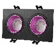 Встраиваемый светильник Denkirs DK3020BPI DK3072-BK+PI