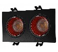 Встраиваемый светильник Denkirs DK3022 DK3072-BK+RD