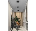 Накладной светильник Denkirs DK3030 DK3085-BK+CH