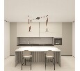 Накладной светильник Denkirs BELTY FLOW DK5564-WH+BK