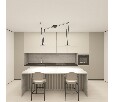 Накладной светильник Denkirs BELTY FLOW DK5564-WH+BK