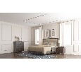 Профиль-держатель встраиваемый Denkirs Flod DK5850-WH