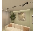 Накладной светильник Denkirs Edder DK6644-BK