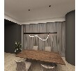 Подвес для трека Denkirs SMART RAY DK8064-BK