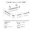 Крепление для трека Denkirs  TR2027-AL