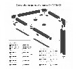 Токопровод концевой Denkirs TR2100 TR2100-BK