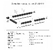 Токопровод концевой Denkirs TR2100 TR2101-BK