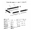 Токопровод концевой Denkirs TR2100 TR2101-BK