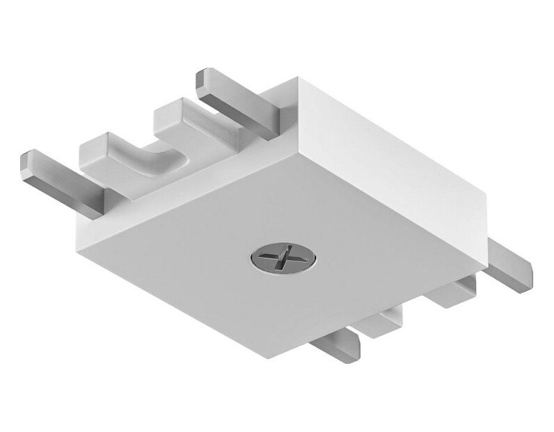 Соединитель линейный для треков Denkirs AIR BASE TR5210-WH
