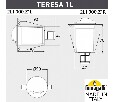 Встраиваемый светильник Fumagalli Teresa 2L1.000.000.AXZ1L