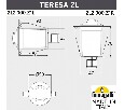 Встраиваемый светильник Fumagalli Teresa 2L2.000.000.AXZ1L