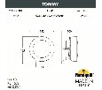 Настенно-потолочный прожектор Fumagalli Tommy 2M1.000.000.AXD1L