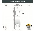 Светильник на штанге Fumagalli Franca 90 3A7.002.000.WXU1L