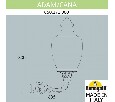 Светильник на штанге Fumagalli Cana C50.171.000.AYE27