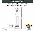 Наземный низкий светильник Fumagalli Sauro D15.554.000.BXD1L.CRB